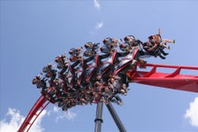 Six Flags Great America Chicago in Gurnee, Illinois