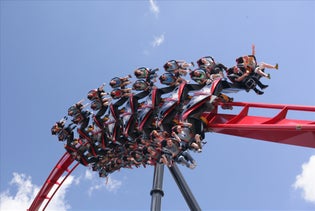 Six Flags Great America - Chicago in Gurnee, Illinois