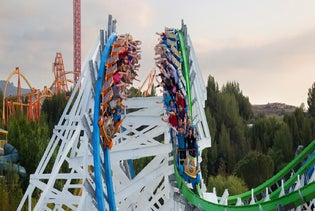 Six Flags Magic Mountain in Valencia, California