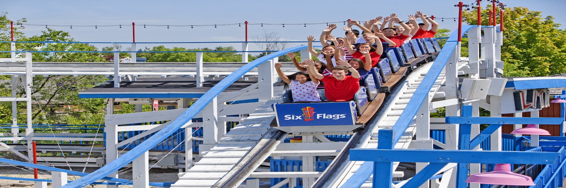 Six Flags Over Texas in Arlington, Texas