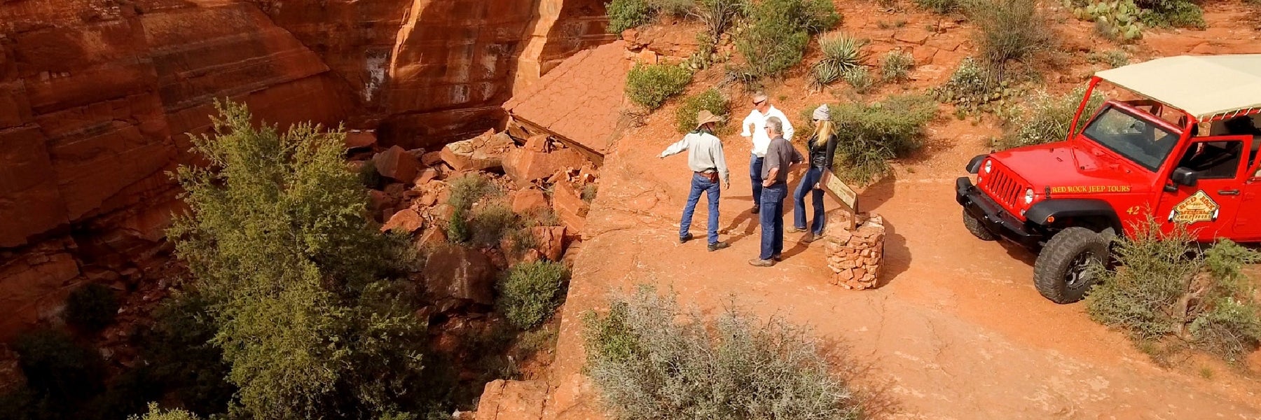 Private Soldiers Pass Jeep Tour in Sedona, Arizona