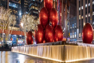 The Magic of Christmas in New York: Private Walking Tour in New York City, New York