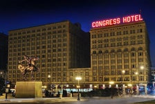 The Congress Plaza Hotel in Chicago, Illinois