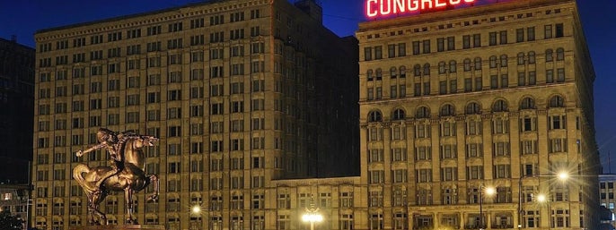 The Congress Plaza Hotel in Chicago, Illinois