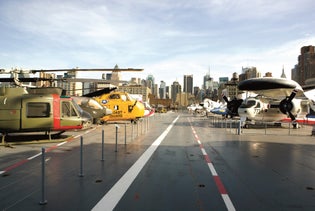 The Intrepid Sea, Air & Space Museum in New York, New York