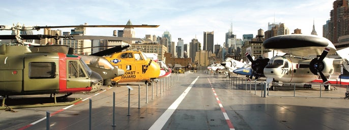 The Intrepid Sea, Air & Space Museum in New York, New York