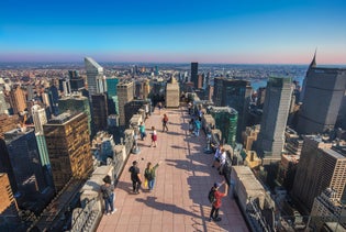 Top of the Rock Observation Deck in New York, New York