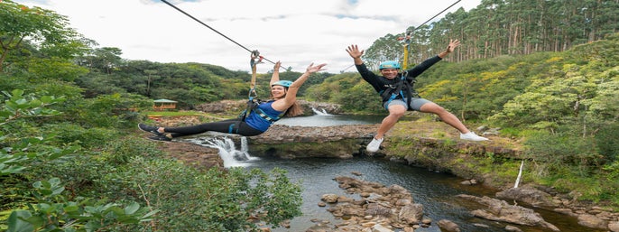 Umauma Falls & ZipLine Experience in Hakalau, Hawaii