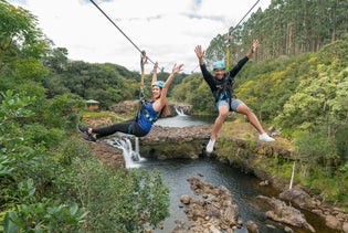 Umauma Falls Zipline Experience in Hakalau, Hawaii