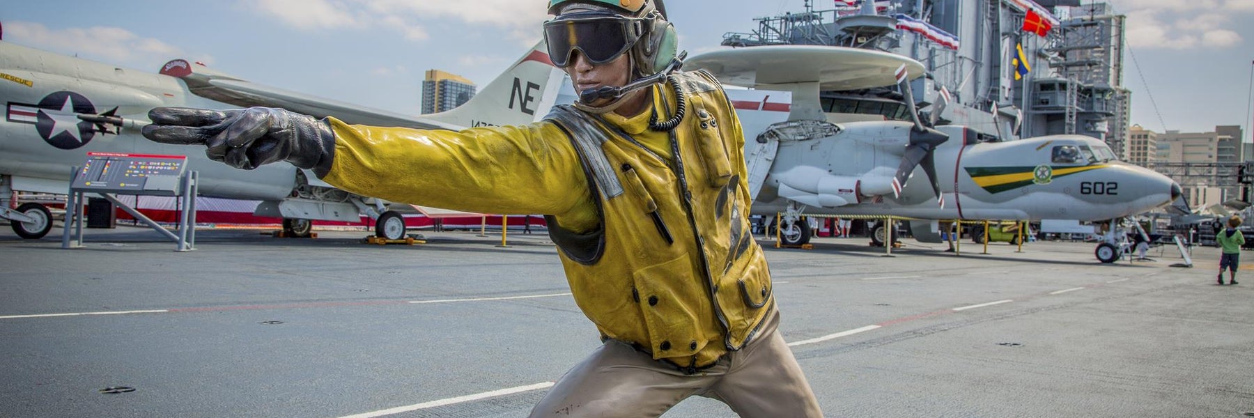 USS Midway Museum in San Diego, California