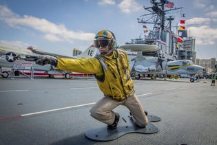 USS Midway Museum in San Diego, California