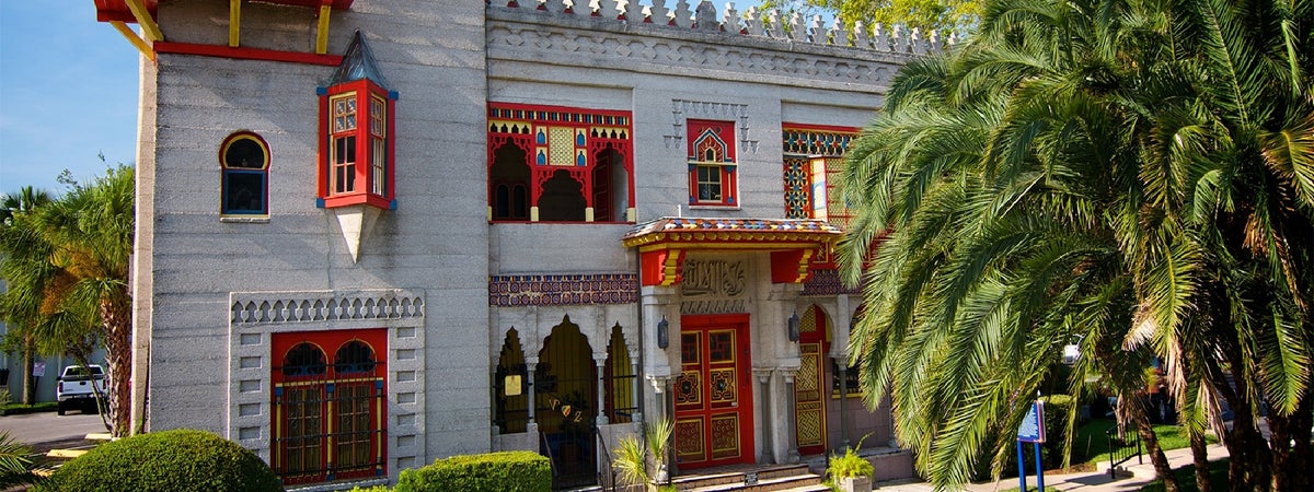 Villa Zorayda Museum in St. Augustine, Florida