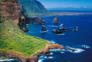Waterfalls of West Maui and Molokai Helicopter Tour in Kahului, Hawaii
