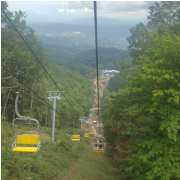 Ober Mountain: Gatlinburg Aerial Tramway photo submitted by Christi Snow