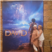 David at Sight & Sound Theatres photo submitted by Wanda Gale