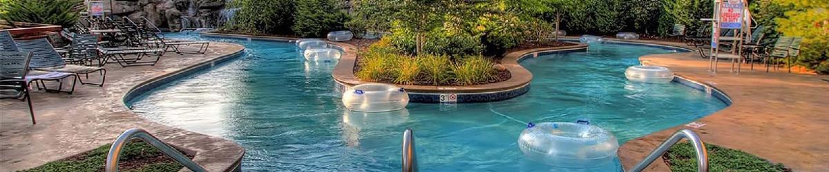 Pigeon Forge Hotels with Lazy Rivers
