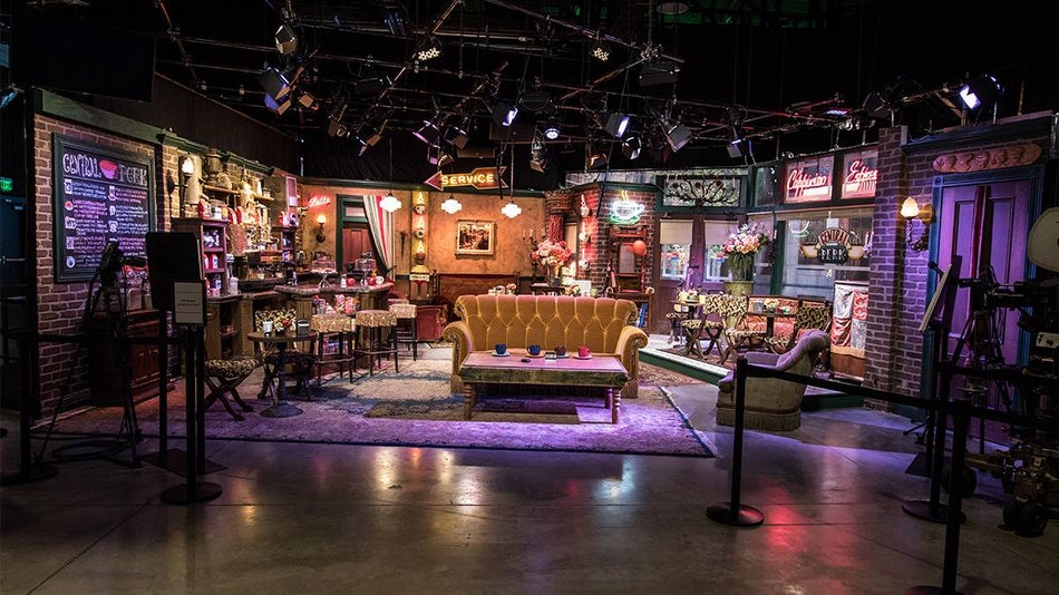 view of Central Perk stage at Warner Bros Studio Tour Los Angeles