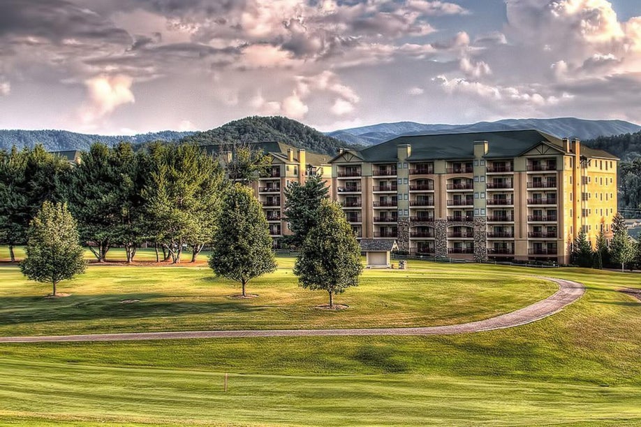 External View of Riverstone Resort in Pigeon Forge, Tennessee, USA