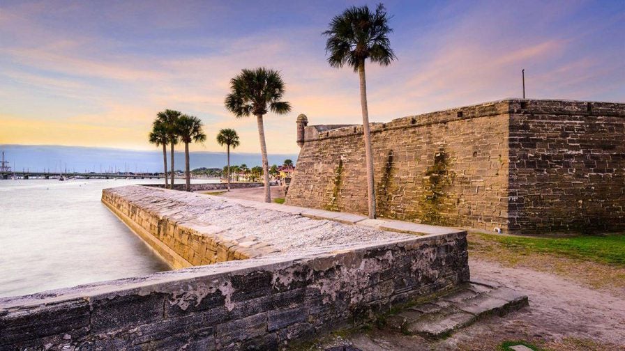 Castillo de San Marcos in St Augustine Florida