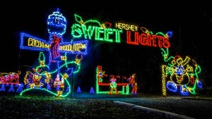 a front view of hershey sweet lights