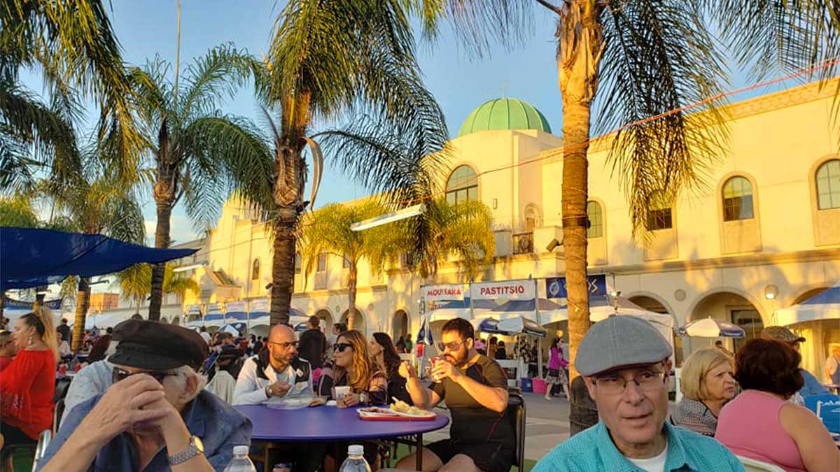 many people are joining the LA Greek Fest