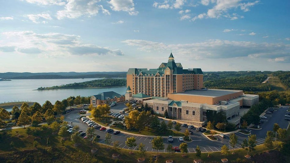Exterior View of Chateau on the Lake in Branson, Missouri, USA