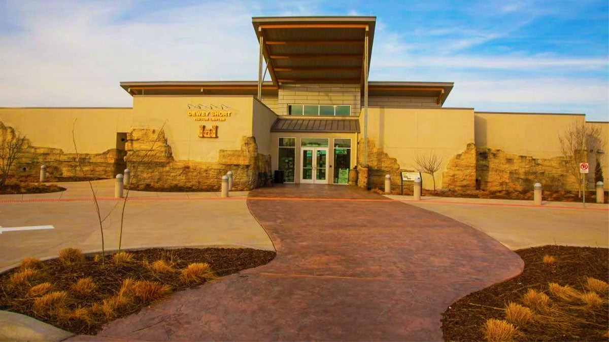 exterior view of the Dewey Short Visitor Center in Branson, Missouri, USA