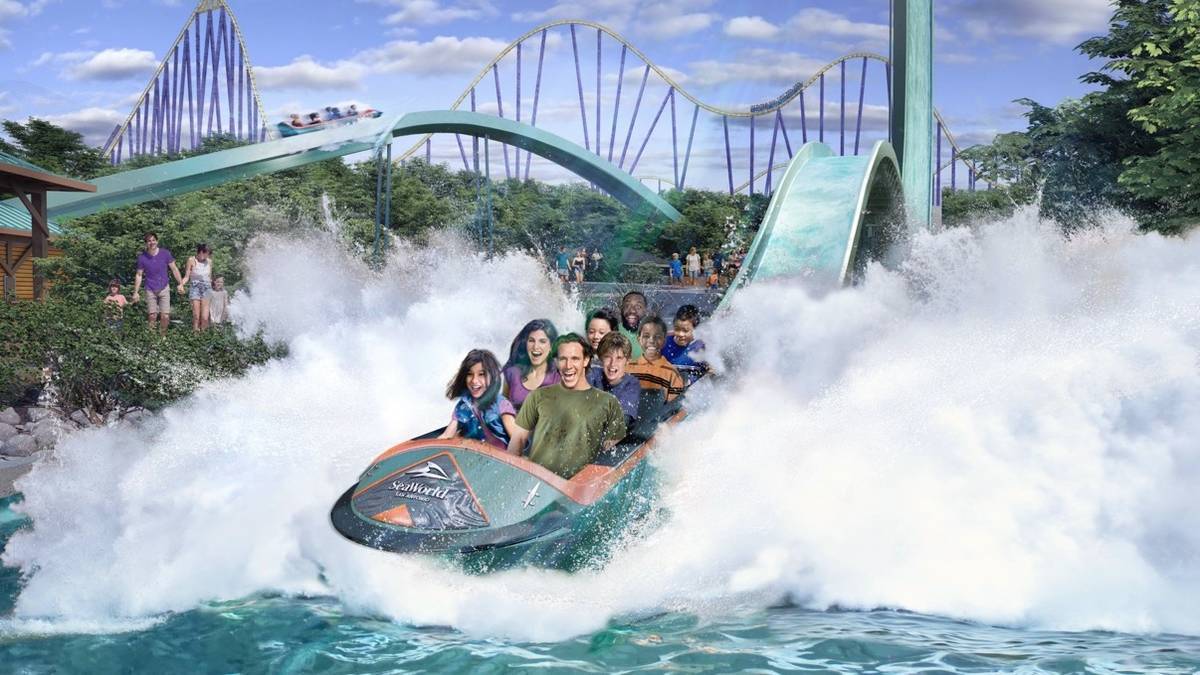 Seaworld San Antonio New Ride 2025 - Rafa Romola