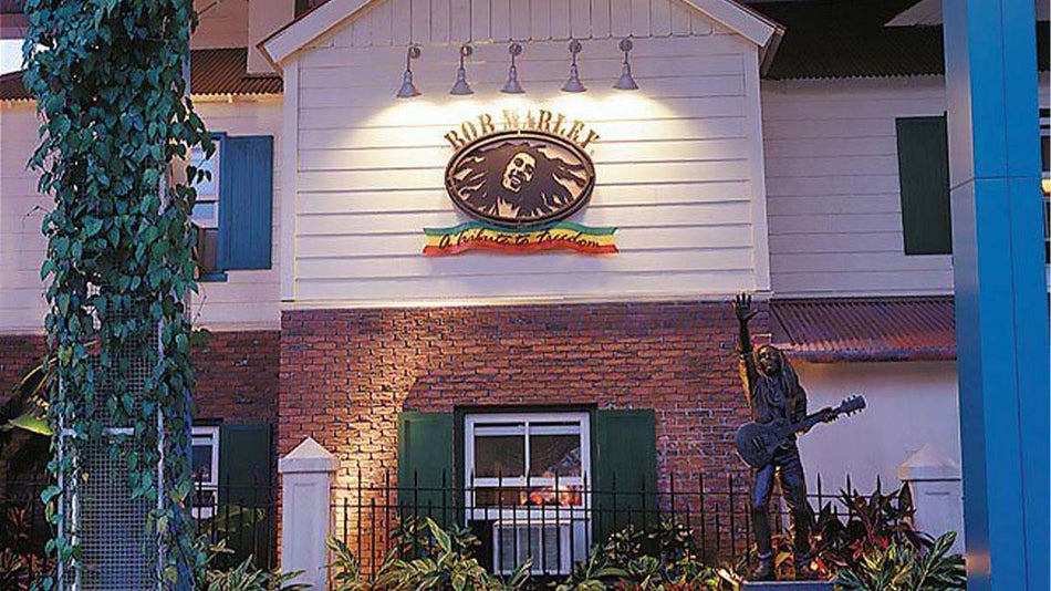 Exterior of Bob Marley A Tribute to Freedom at Universal Studio's Orlando - Orlando, Florida, USA
