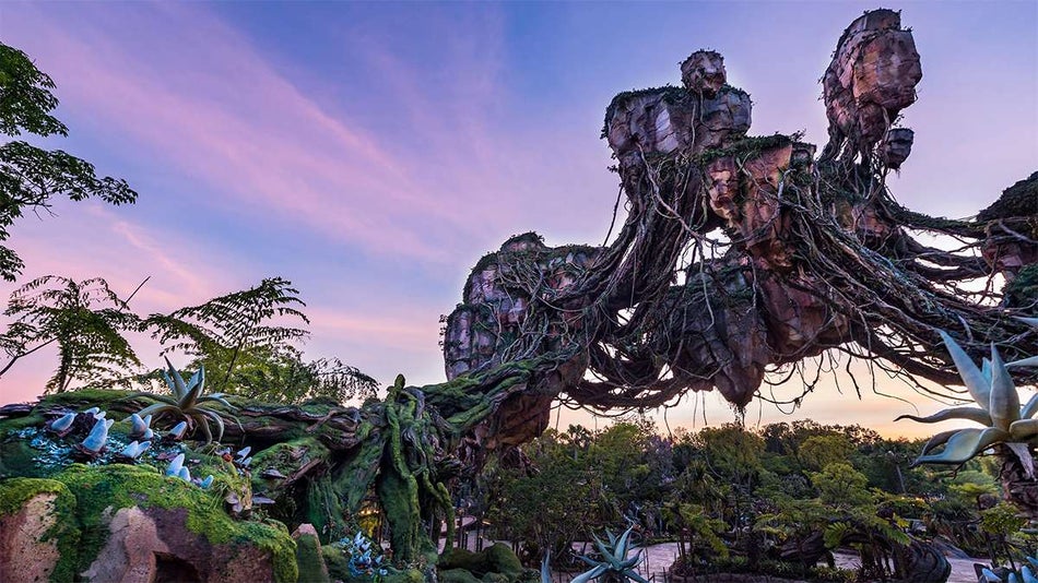 Trees and Plants at Pandora The World of Avatar at Disney World's Animal Kingdom - Orlando, Florida, USA