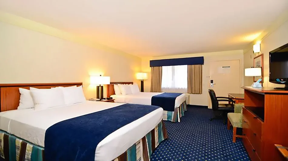 Guest Room at the Best Western Mission Bay - San Diego, California, USA