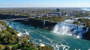 Overlook of Niagara Falls