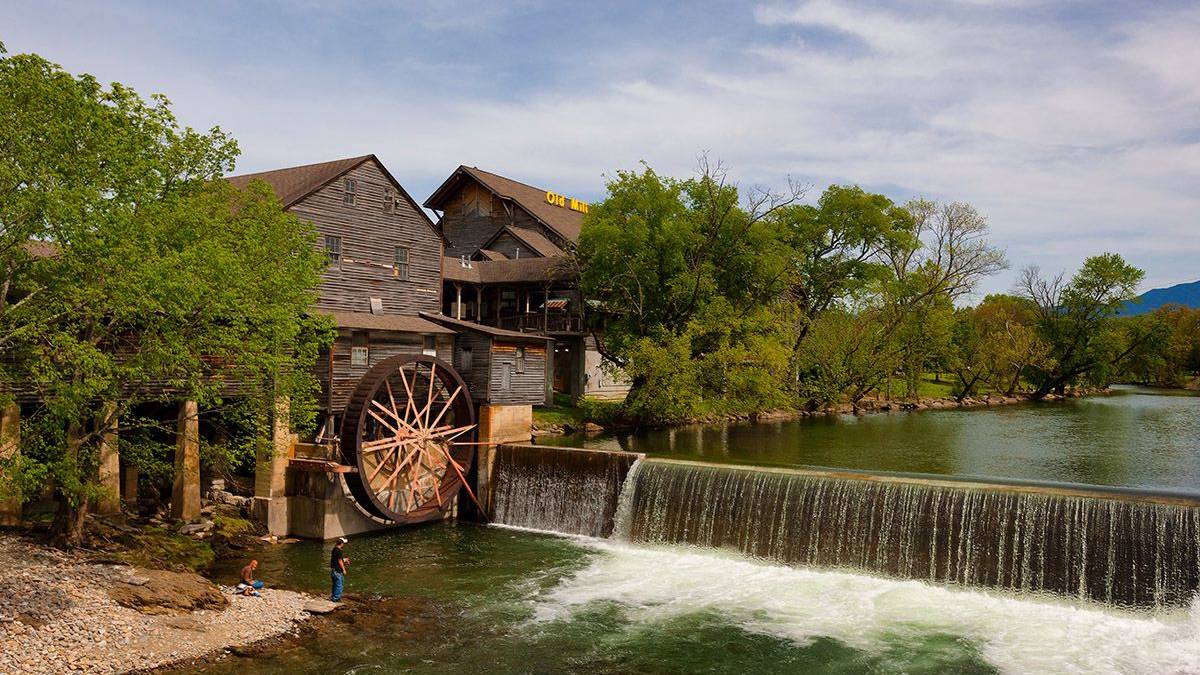 Old Mill in Pigeon Forge, Tennessee, USA