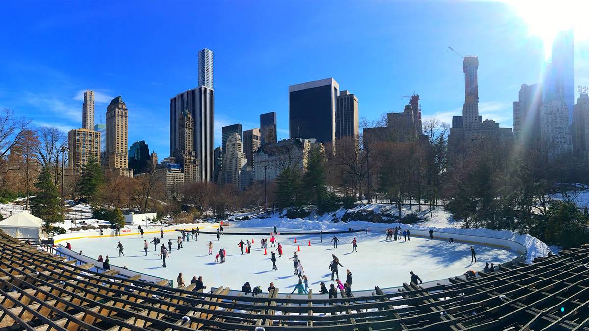 Skated at Wollman Rink in NYC, New York