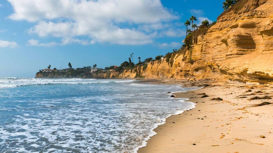 beach coast in california