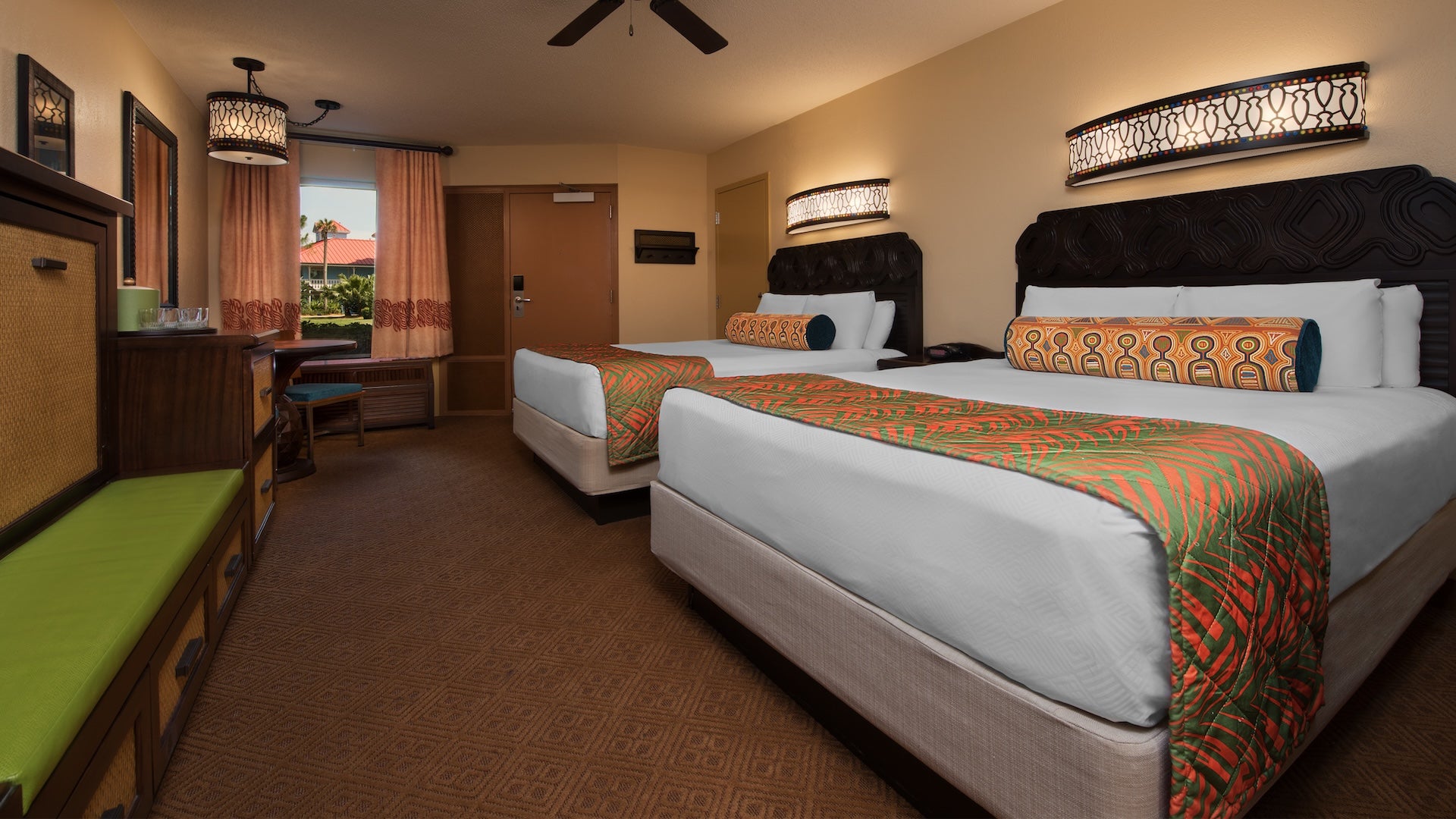 room at Disney Caribbean Beach Resort