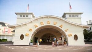 entrance of Disney BoardWalk