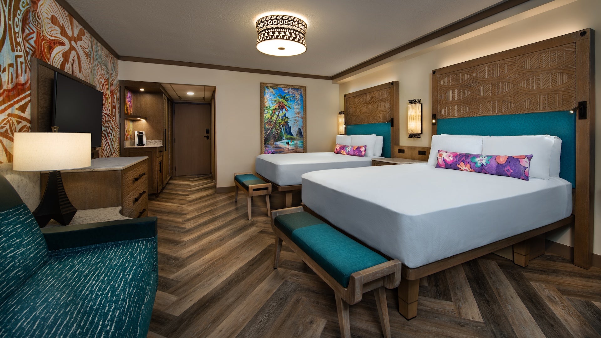 room in Polynesian Resort Disney - Magic Kingdom - Disney World