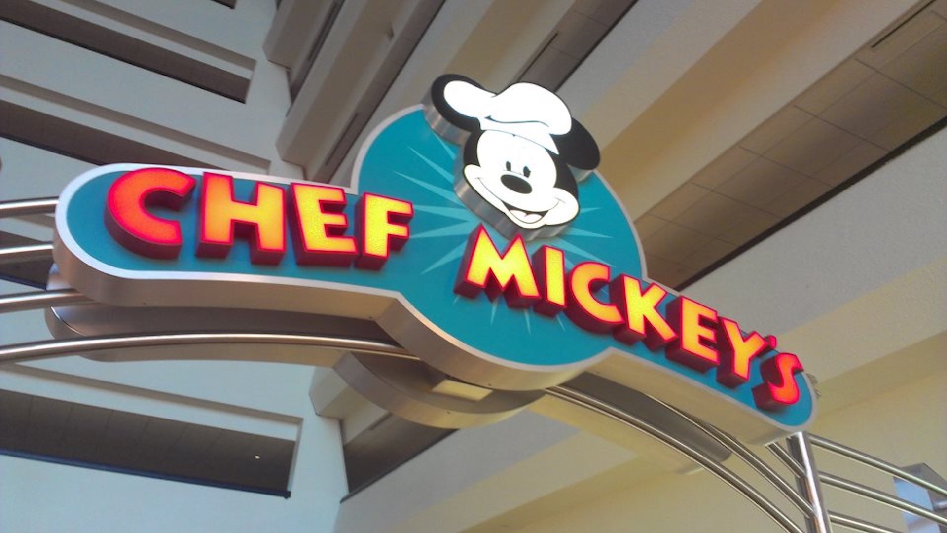 sign Chef Mickey's