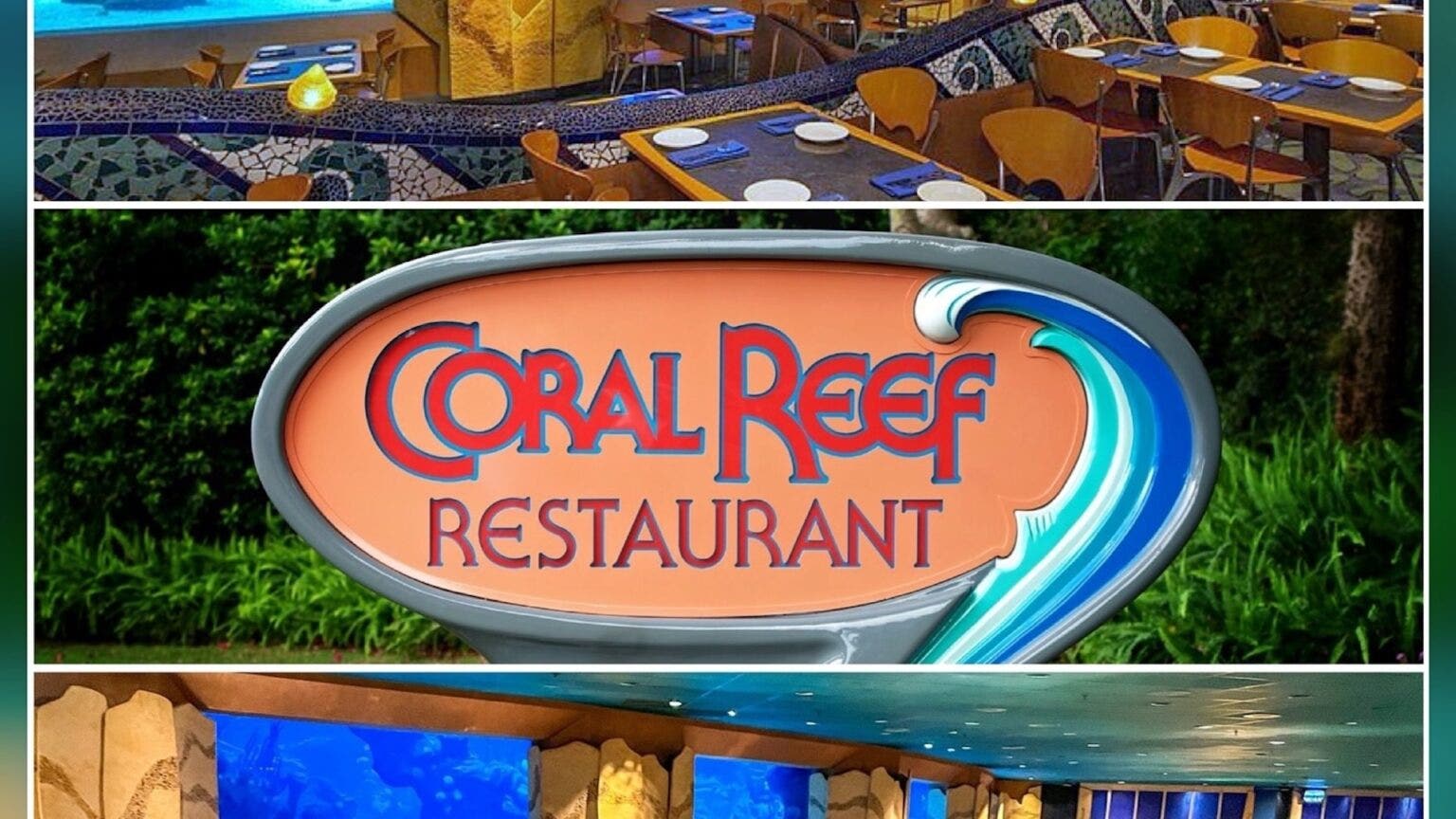 Coral reef restaurant is dining underwater at epcot worth it 