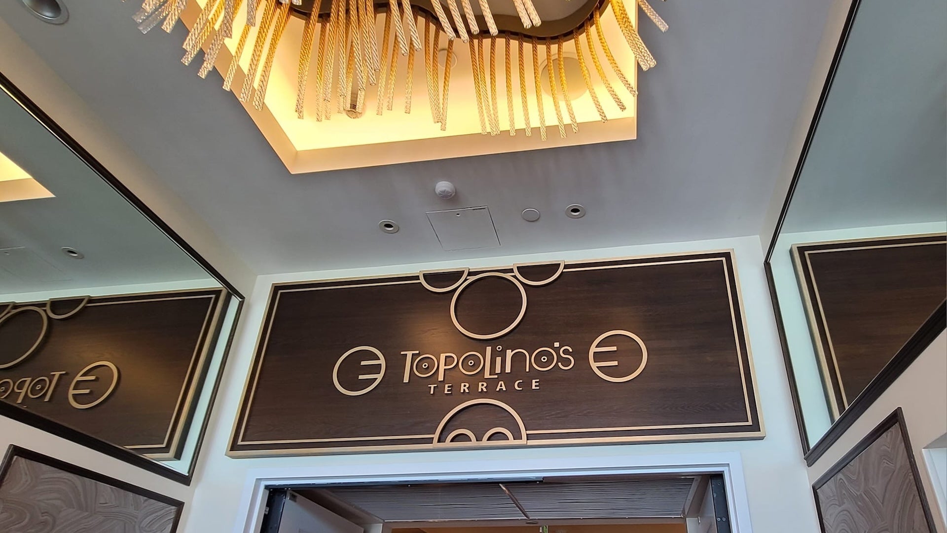 sign of Topolinos Terrace