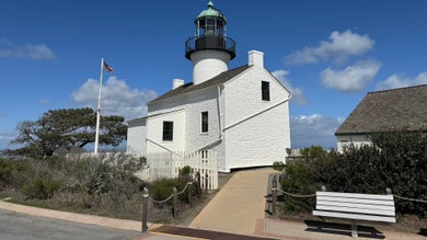 a lighthouse during a sunny day