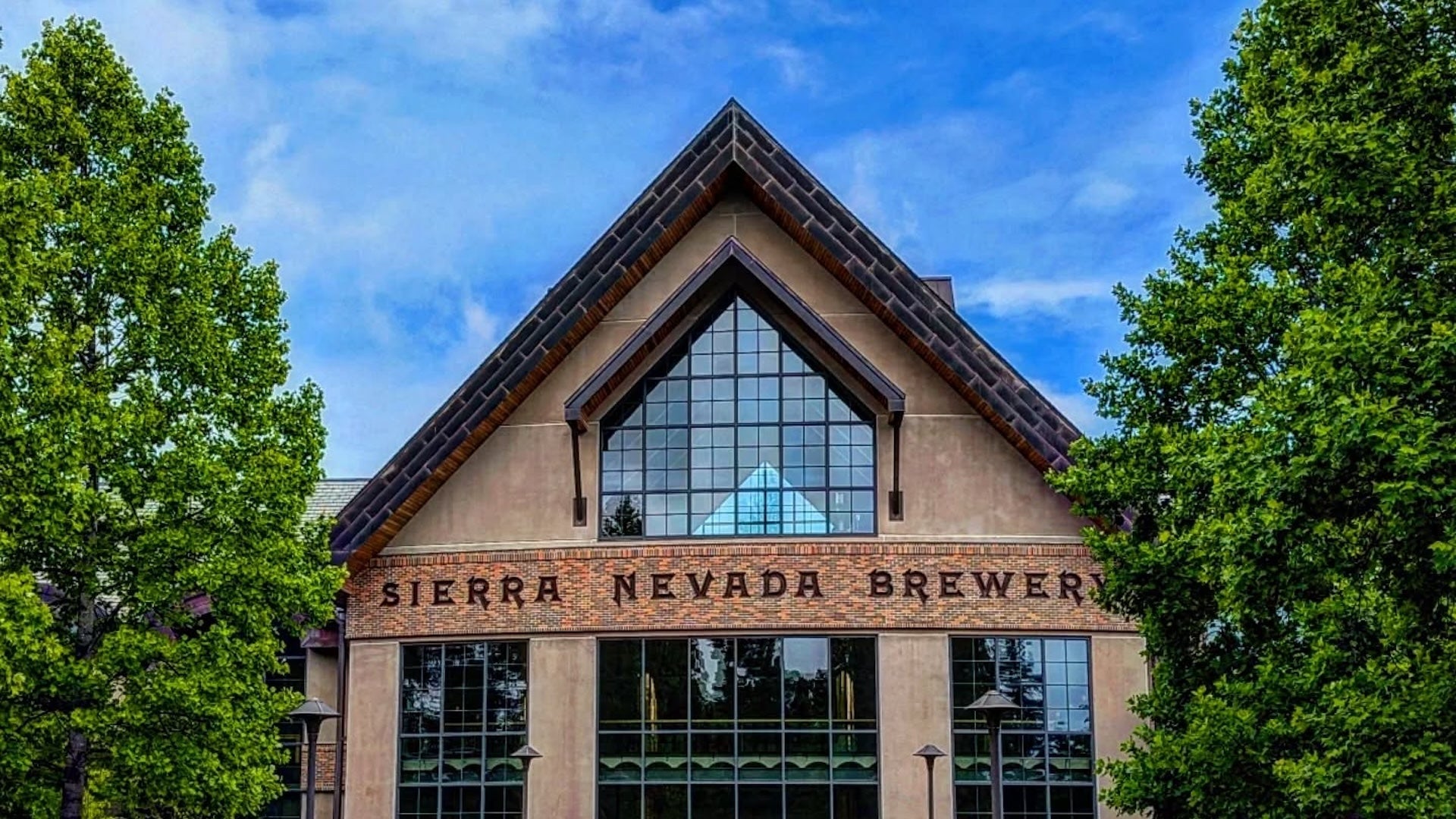 front view of a brewery house
