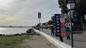 beach sidewalk