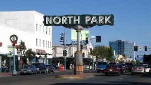 North Park signage