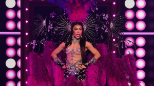 drag queen on stage
