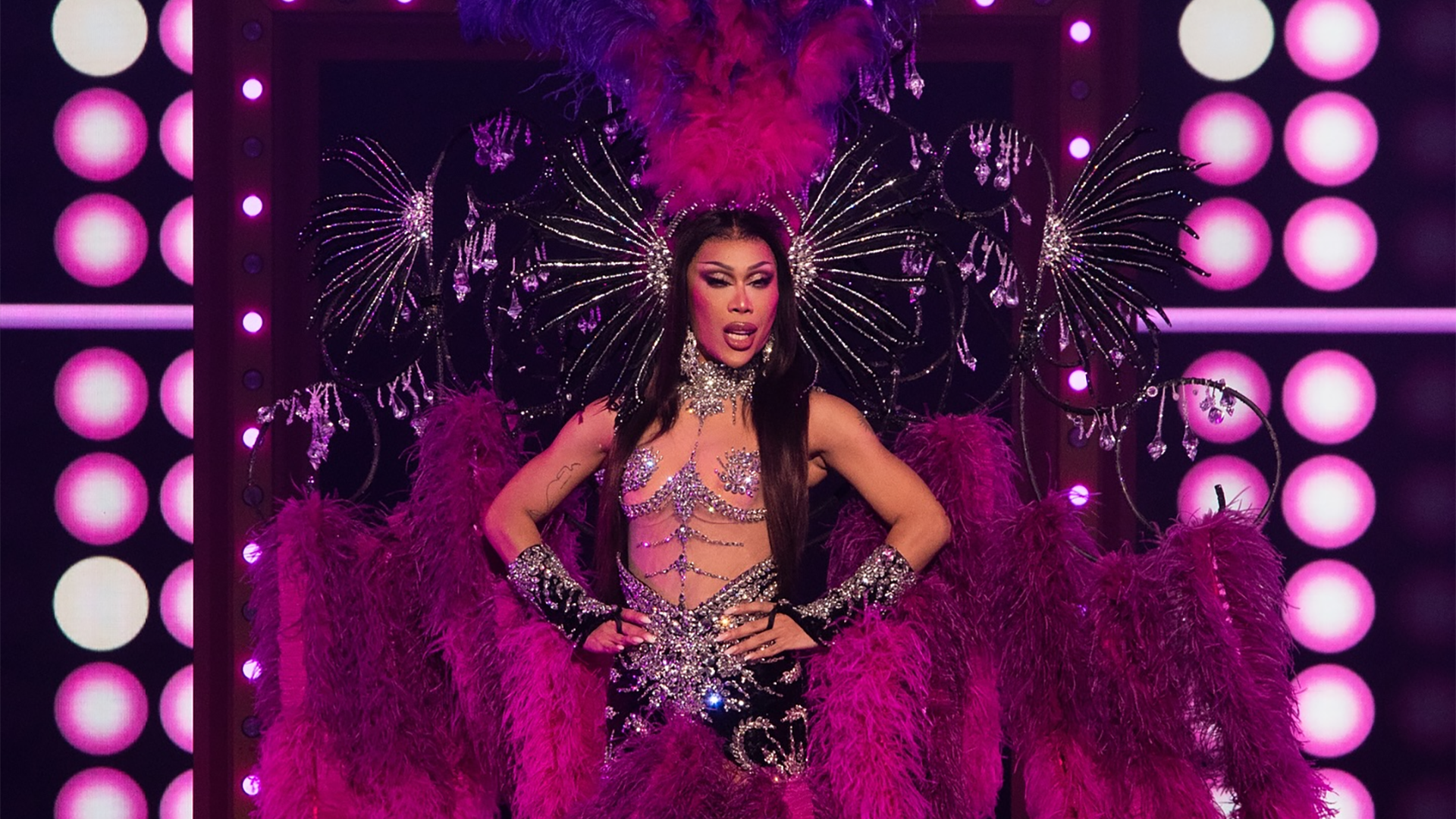 drag queen on stage