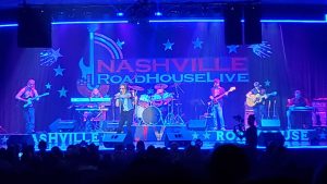 band performing on stage