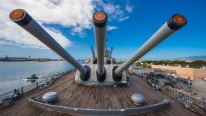 battleship memorial deck