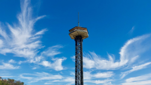 a tall observation tower